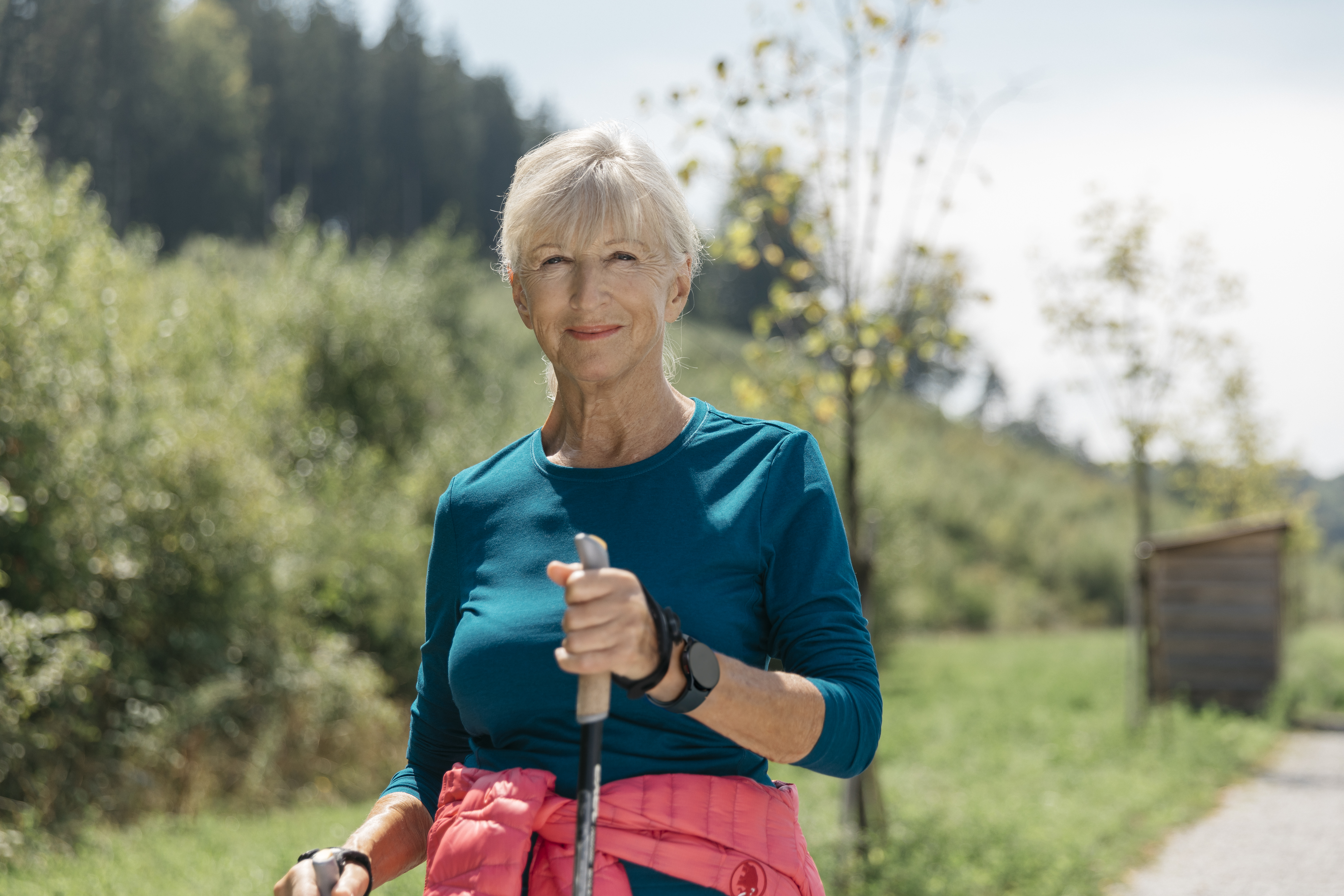 Notruf Frau Walking